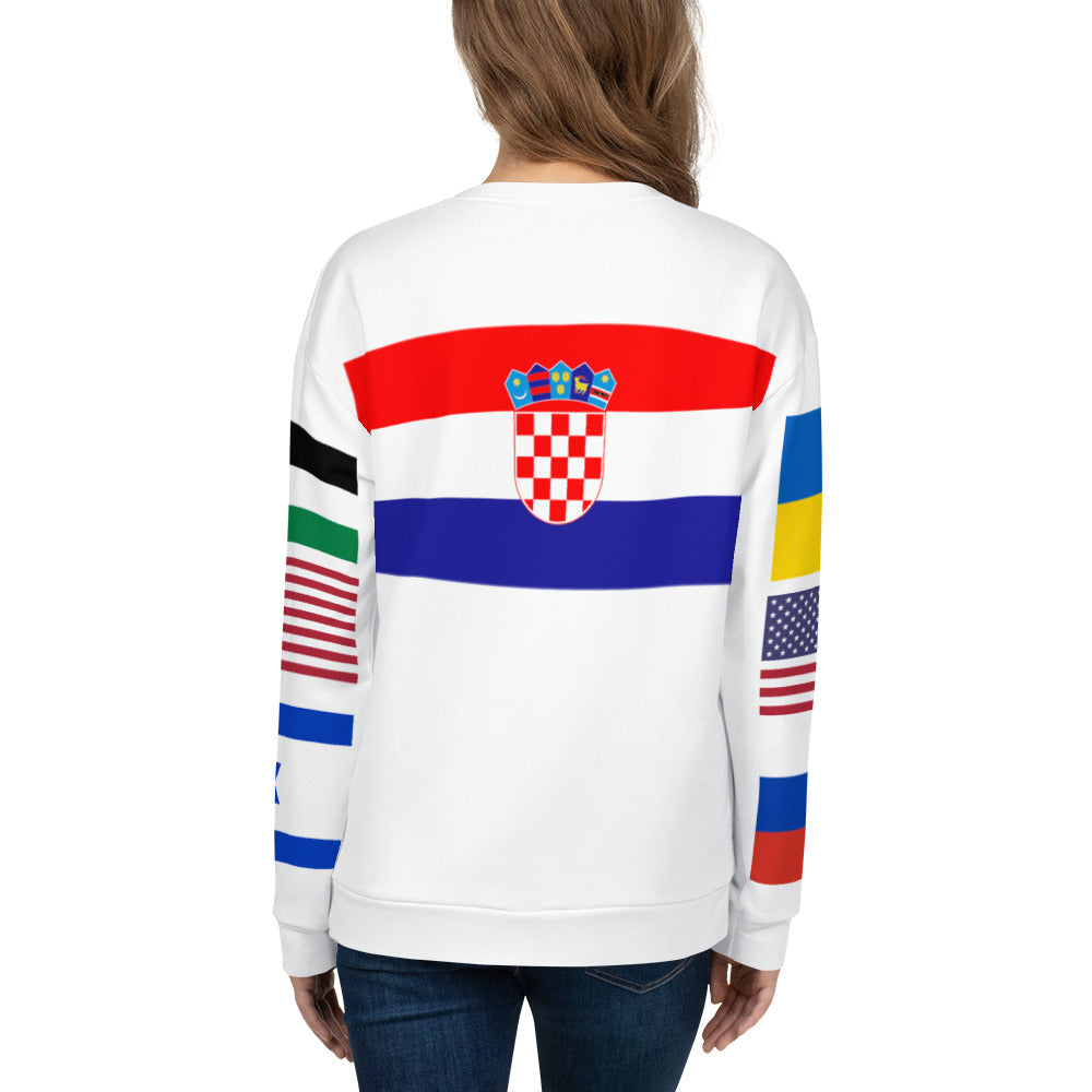 Croatian LTN Unisex Sweatshirt