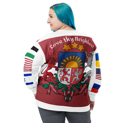 Latvia LTN Unisex Sweatshirt