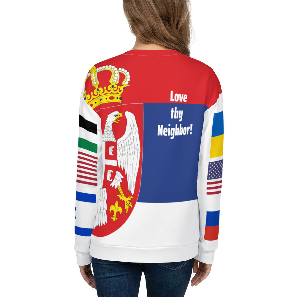Serbian LTN Unisex Sweatshirt