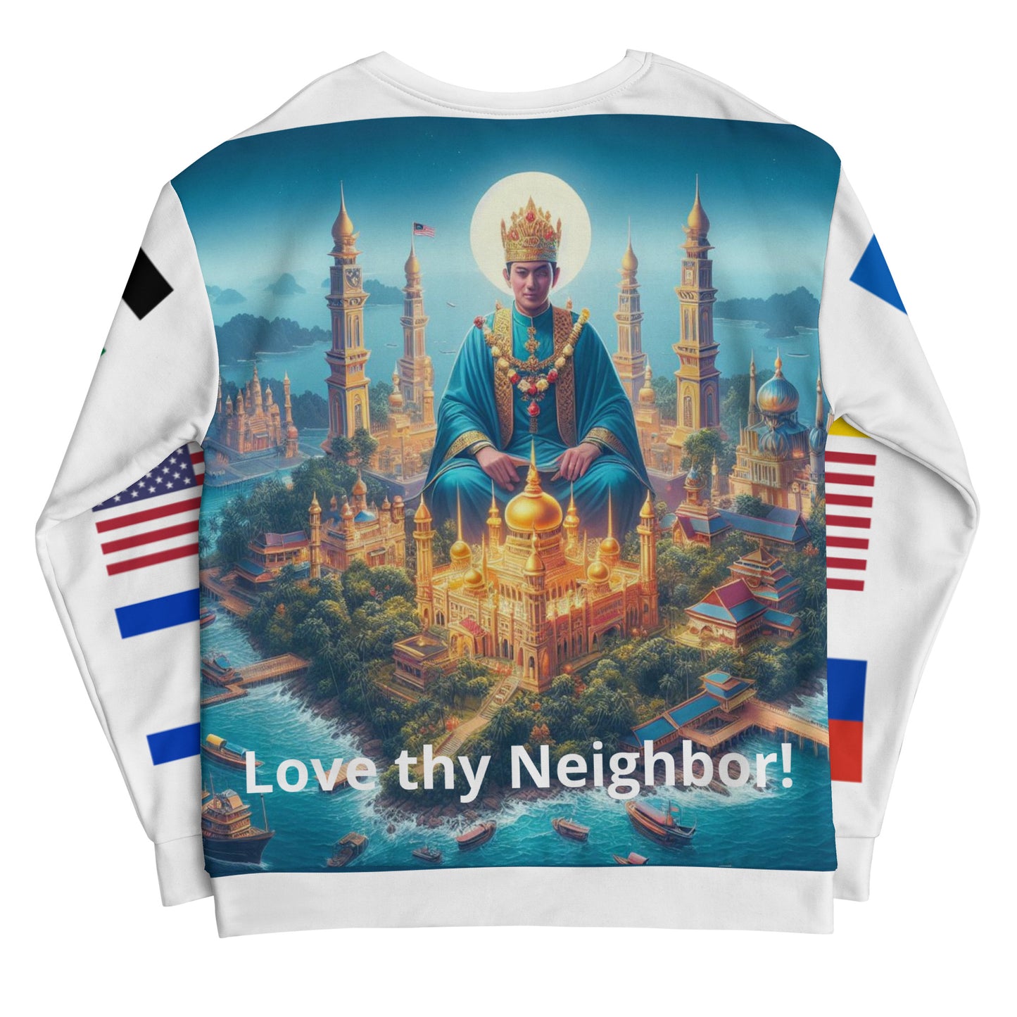 Brunei, Indonesia, Malaysia, and Singapore LTN Unisex Sweatshirt