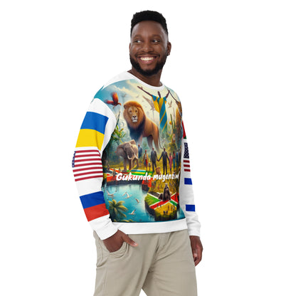 Rwanda, Burundi, the Democratic Republic of the Congo LTN Unisex Sweatshirt