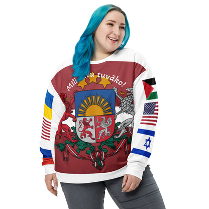 Latvia LTN Unisex Sweatshirt