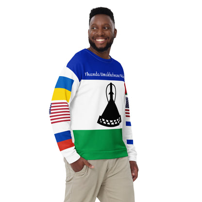 Lesotho/Zulu LTN Unisex Sweatshirt