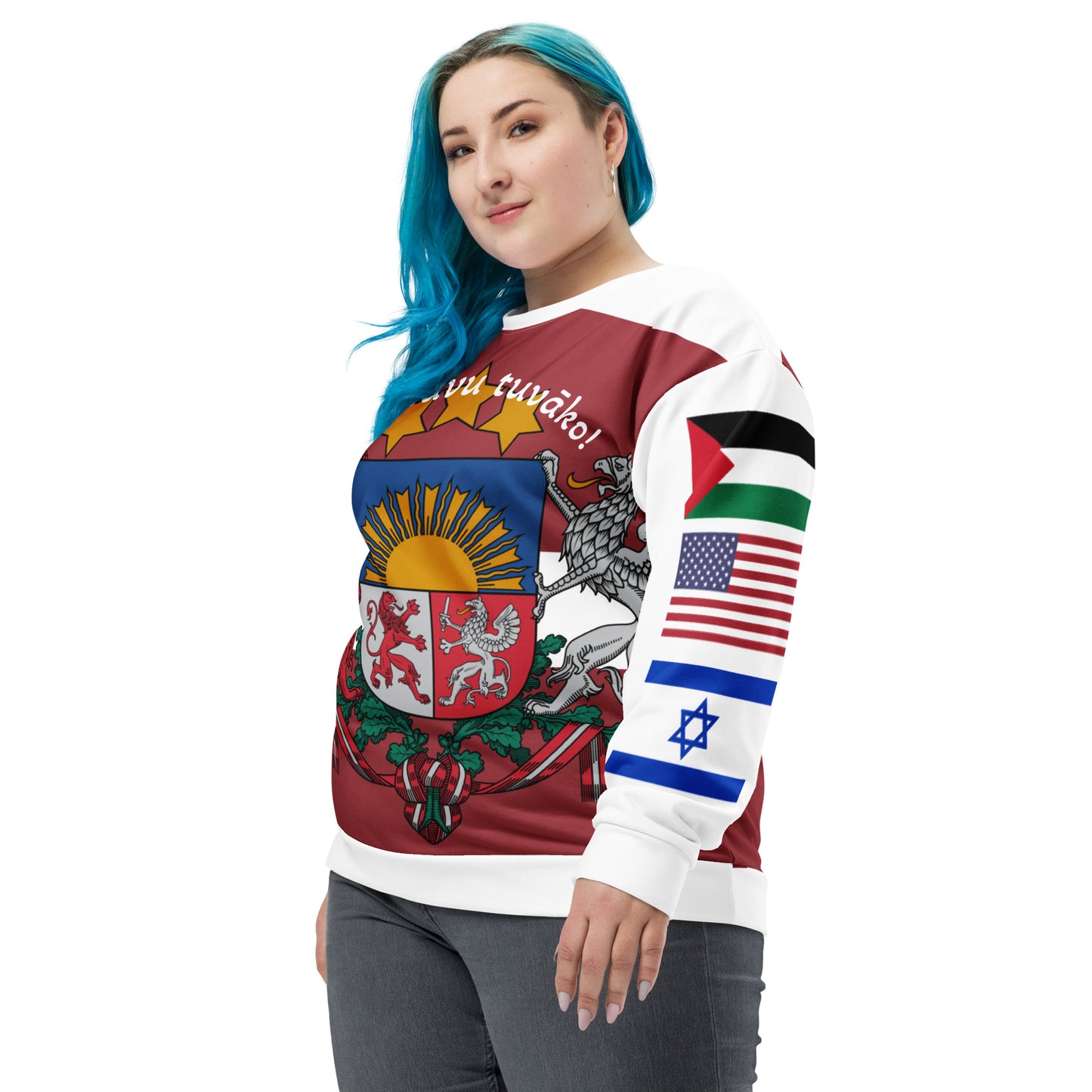 Latvia LTN Unisex Sweatshirt