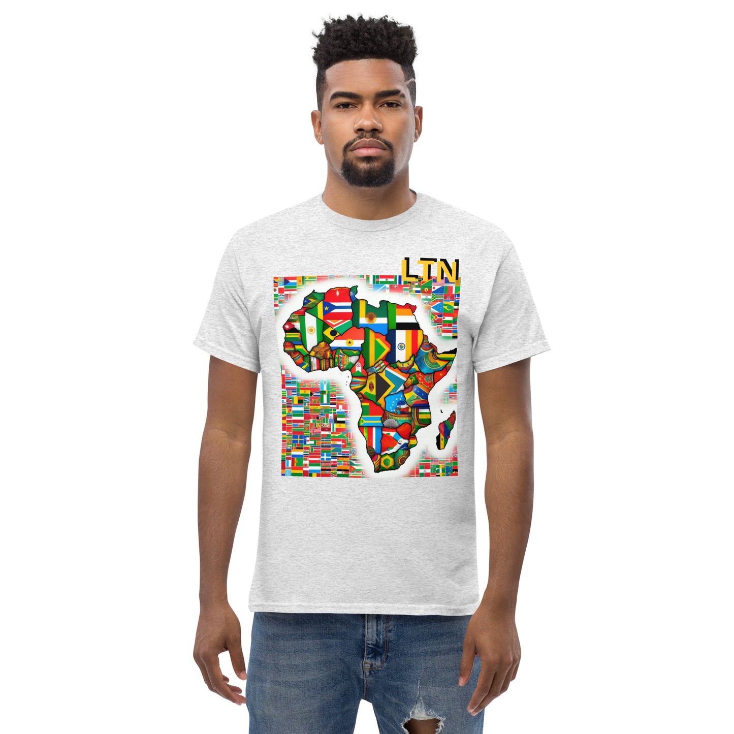 LTN AFRICA Men's classic tee