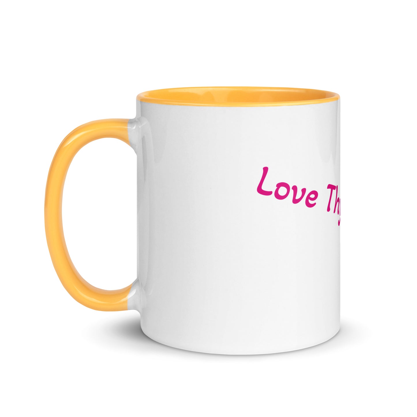 Ceramic Coffee Mug with Color Inside